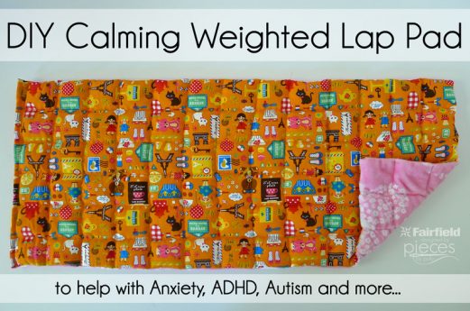 DIY Calming Weighted Lap Pad