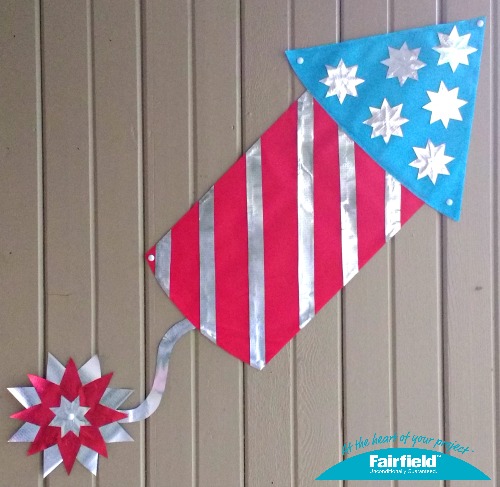 Patriotic Fireworks Wall Decor 9