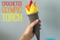 Crocheted Olympic Torch