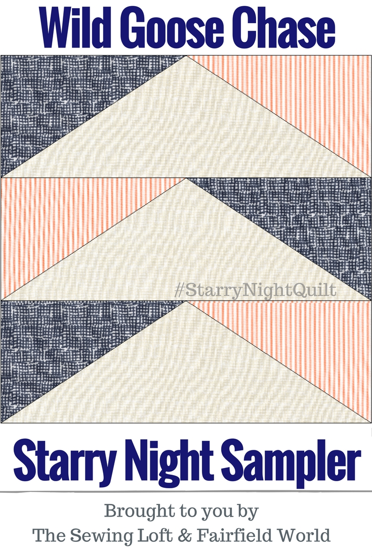 Free 2016 BOM quilt series Starry Night Block of the month designed by Heather Valentine of The Sewing Loft