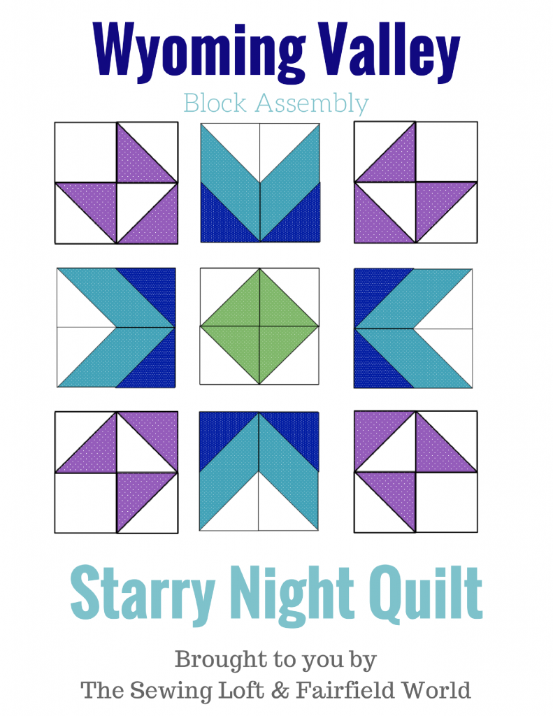 Starry Night Quilt Sampler Block 10 