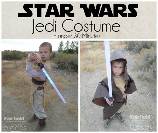 Easy Jedi Costumes - Last Minute Star Wars Costumes - The Force Awakens