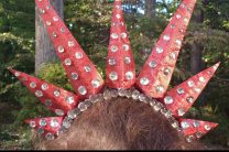 Metallic OlyFun Dragon Crown Headband
