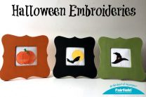 Trio of Halloween Embroideries