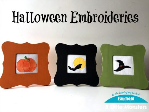 Trio of Halloween Embroideries