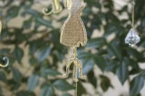 Faux Gold Ornaments