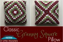 Classic Granny Square Pillow
