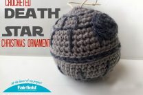 Crocheted Death Star Ornament
