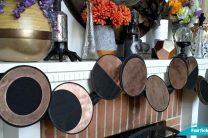 Golden Moon Phases Garland