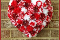 Valentine Oly-Fun™ Heart Wreath