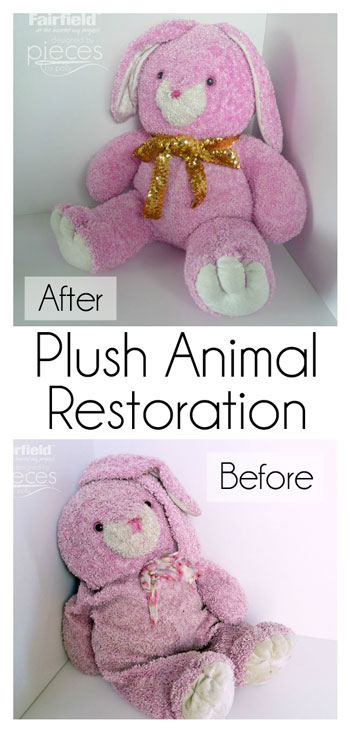 Restoring stuffed animals hotsell