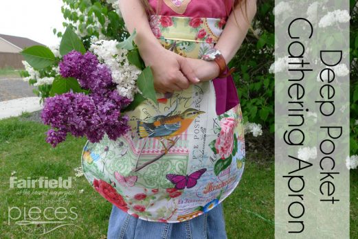 Deep Pocket Gathering Apron