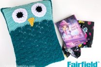 Crocheted Owl Pillow