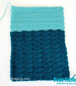 Crochet Pillow Front