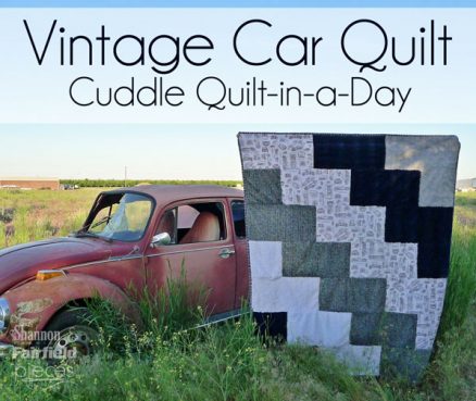 Vintage Car Cuddle Quilt-in-a-Day