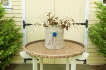 Coiled Woolen Basket