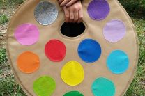 ARTIST PAINT PALETTE OLYFUN TOTE BAG