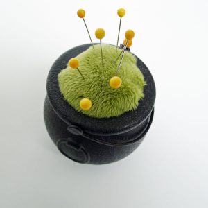 Cauldron Pin Cushion or Paperweight