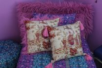 Asian Scene Pillow