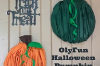 OlyFun Halloween Pumpkin Wall Art