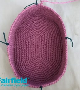 crochet baby doll basket pattern free