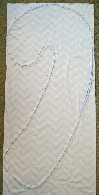 DIY Candy Cane Body Pillow with Shannon Cuddle