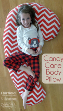 Candy Cane Body Pillow