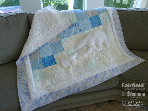 Polar Bear Baby Quilt