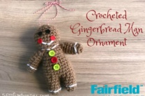 Crocheted Gingerbread Man Ornament