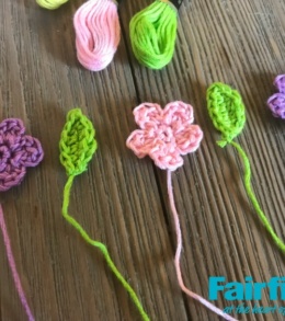 Small Crochet Flowers