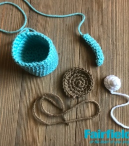 Cocoa Mug Ornament Pieces