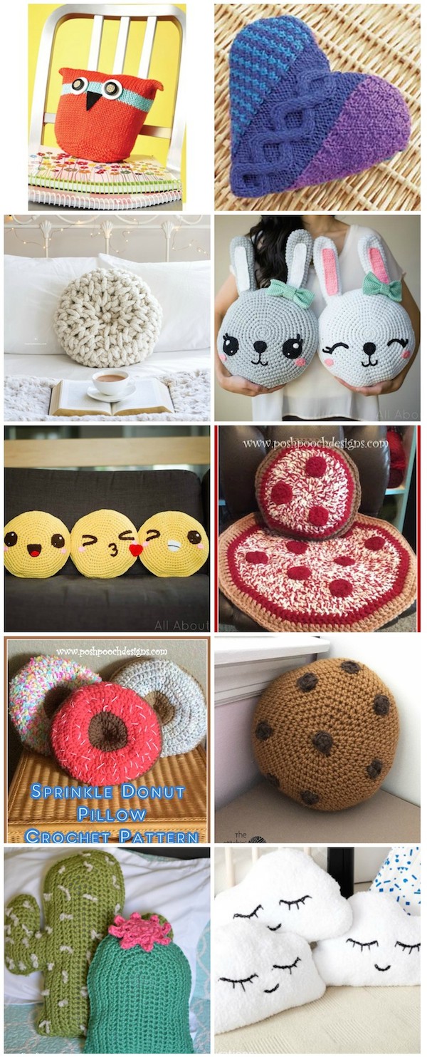 Little Doughnut Pillow Plush - Free Crochet Pattern - The Stitchin Mommy