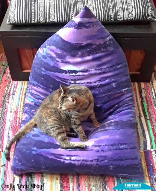 Boho Fleece Twisted Bean Bag Chair