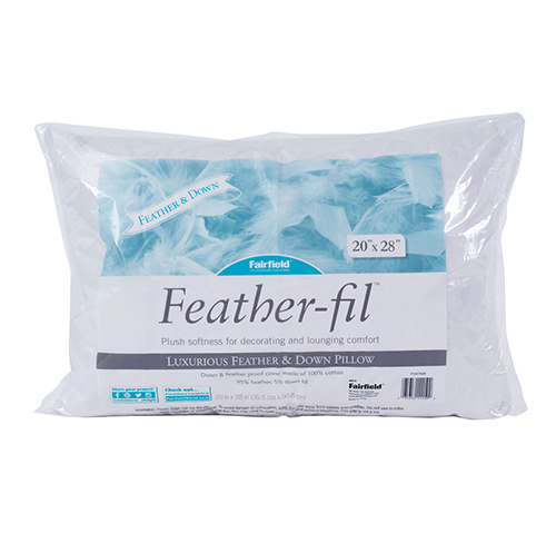 Feather-fil® Classic Bed Pillow – 20″ x 28″ Rectangle