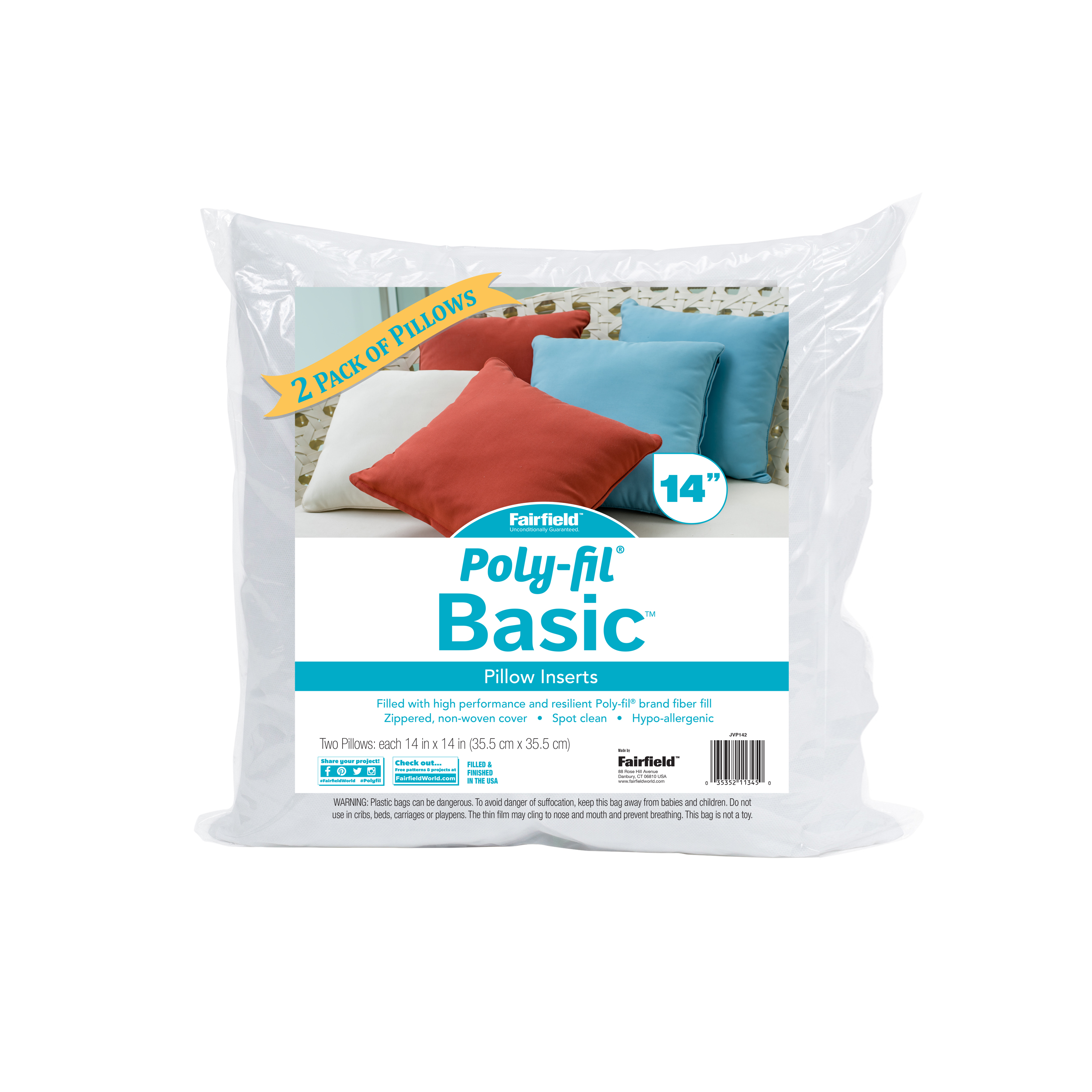 NEW Polyester Fiber Cylinder Pillow Forms