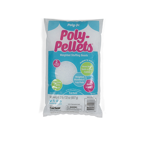 Poly-Fil® Poly Pellets® Weighted Stuffing Beads 2 pound Bag
