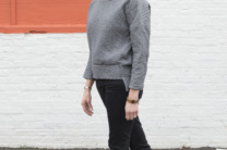 Quilted Sweatshirt
