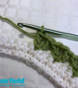 Crochet Pillow V Stitch