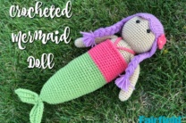 Crocheted Mermaid Doll