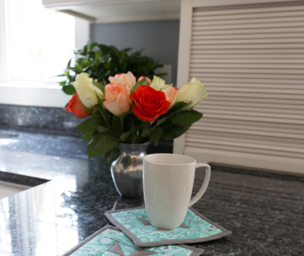 Quilted Fabric Coasters