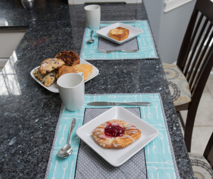 Placemats for a fresh Spring Kitchen