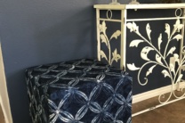 DIY Upholstered Cube