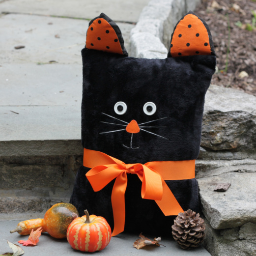 Boo Kitty Pillow