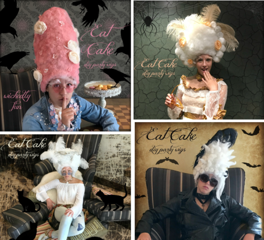 Eat Cake Party Wigs