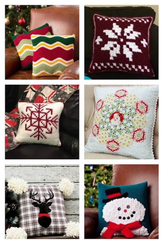 30 Handmade Winter Holiday Pillow Patterns and Tutorials Fairfield