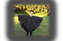 Last Minute Basic Bat Costume