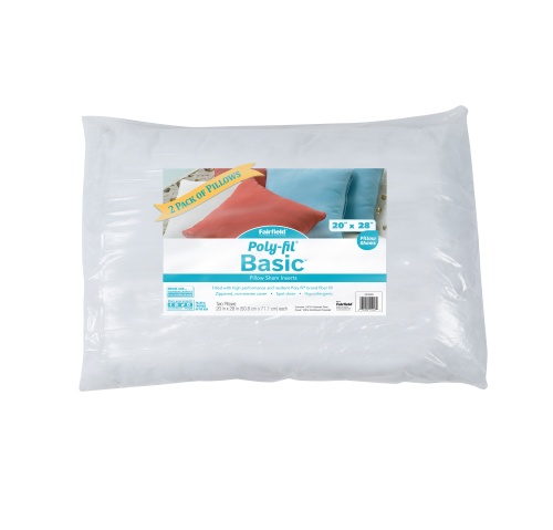 Poly-Fil® Basic Pillow Insert 20″ x 28″ Pack of 2
