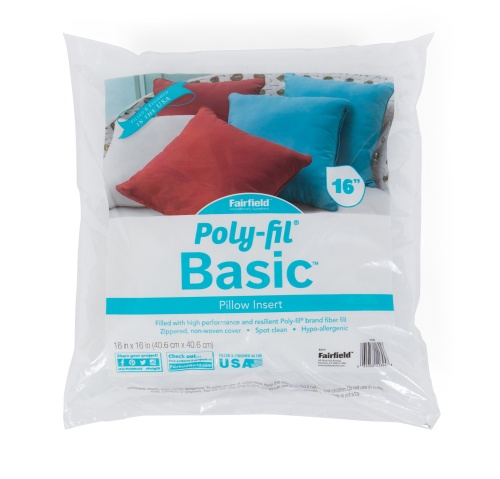 Poly-Fil® Basic Pillow Insert 16″ x 16″
