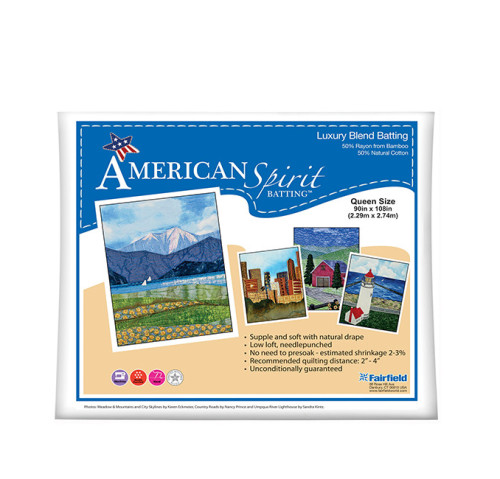 American Spirit Batting™ Luxury Blend 90″ x 108″