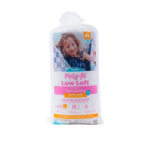 Poly-Fil Low-Loft® Batting 120″ x 120″